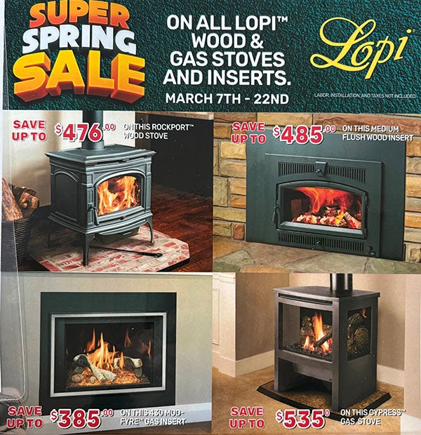 Super Spring Sale | KC Stoves And Fireplaces in Alburtis PA